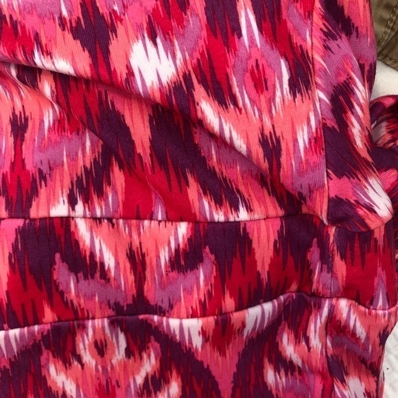 TEHAMA Athletic Dress Medium Pink Watercolor Print - Picture 9 of 16